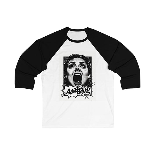 Ahhh! 3\4 Sleeve Baseball Tee